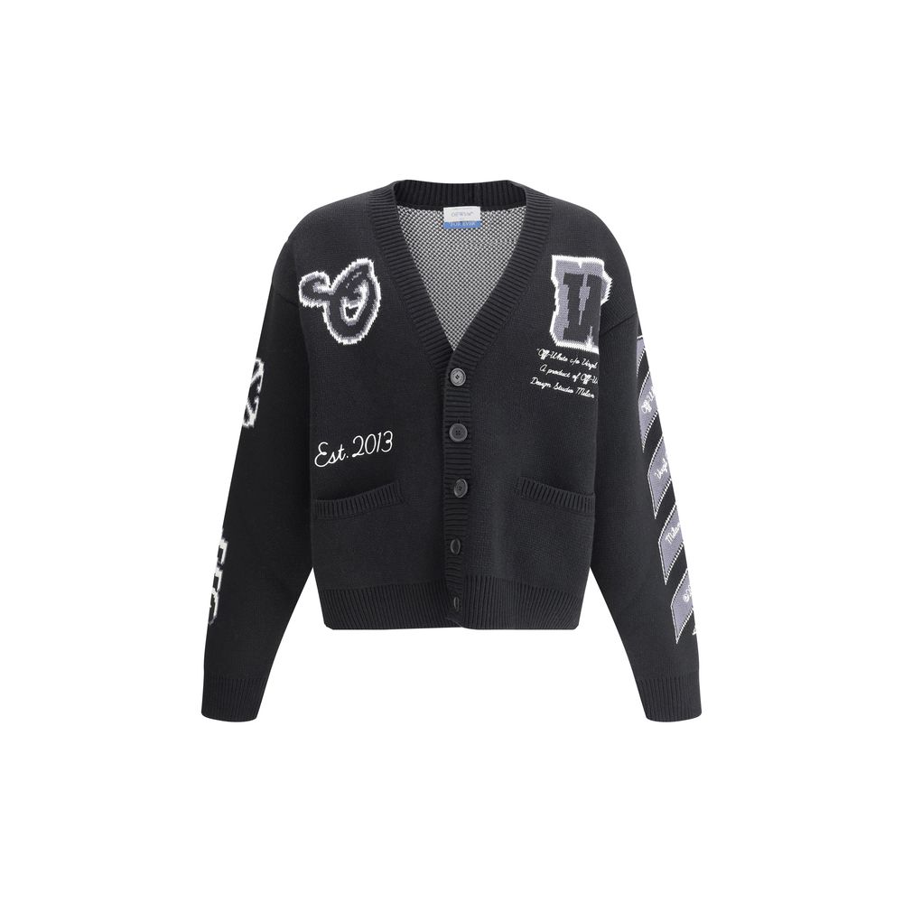 Ζακέτα Varsity Off-White