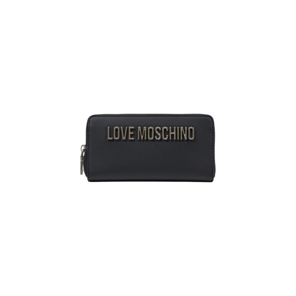 Love Moschino Γκρι Πορτοφόλι από Πολυαιθυλένιο