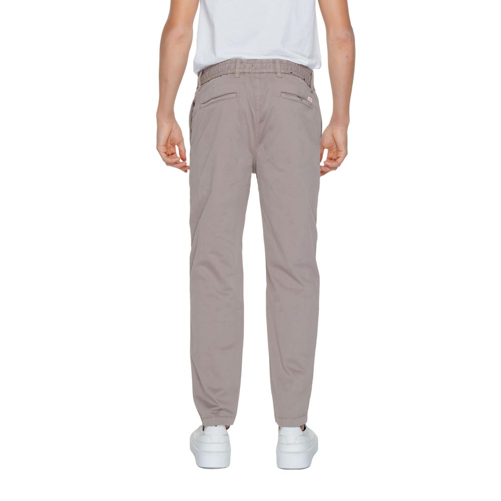 Hugo Boss Brown Cotton Jeans & Pant