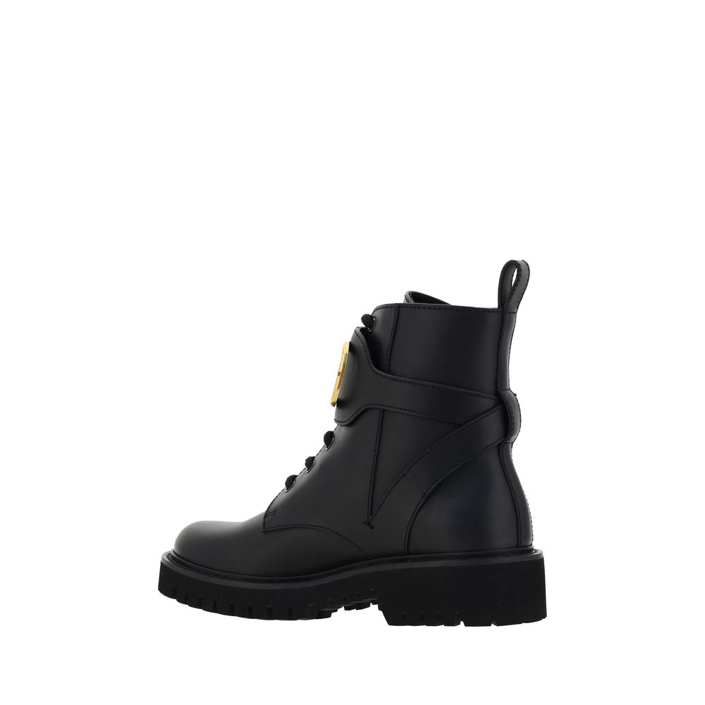 Valentino Garavani VlLgo Signature Combat Boots