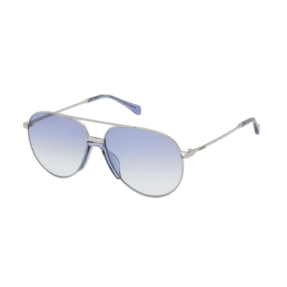 Zadig & Voltaire Gray Metal Sunglasses