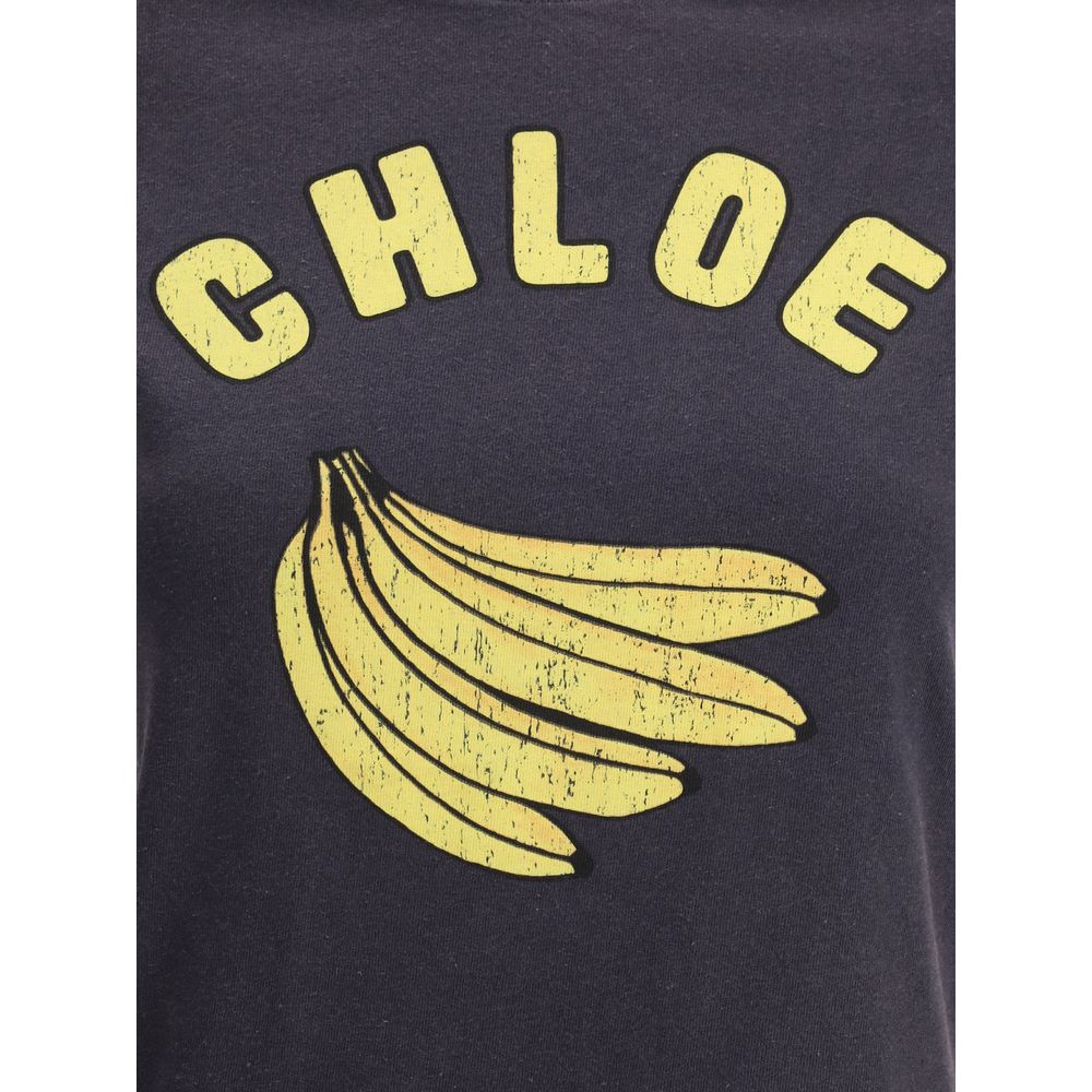 T-Shirt με Στάμπα Μπανάνα Chloé