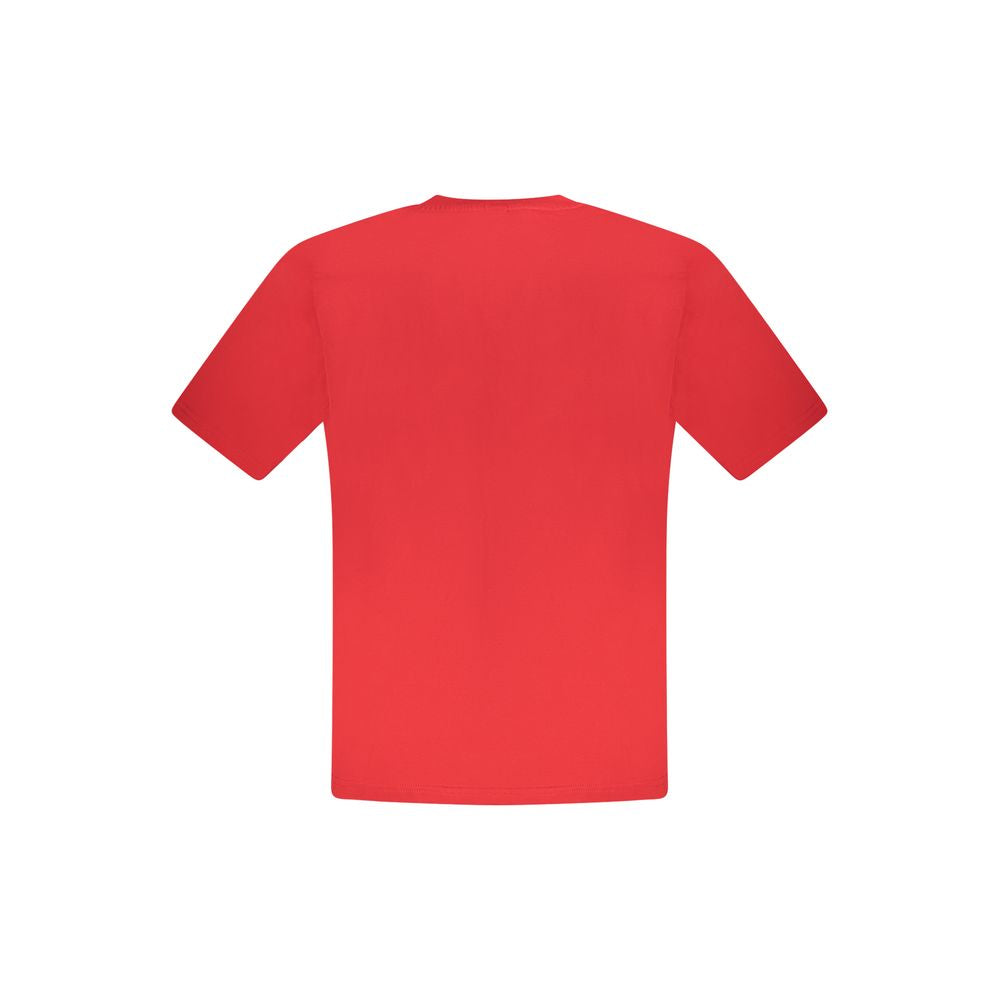 North Sails Red Cotton Men T-Shirt