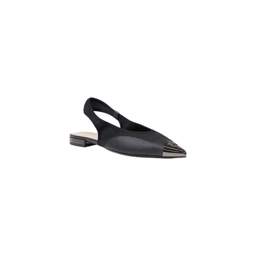 PINKO Black Leather Sandal