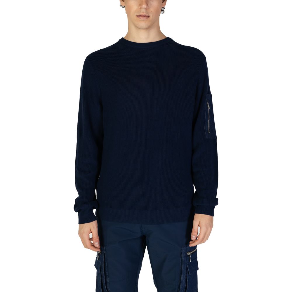 Antony Morato Blue Cotton T-Shirt