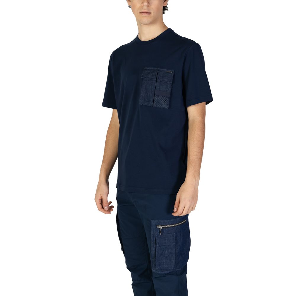 Antony Morato Blue Cotton T-Shirt