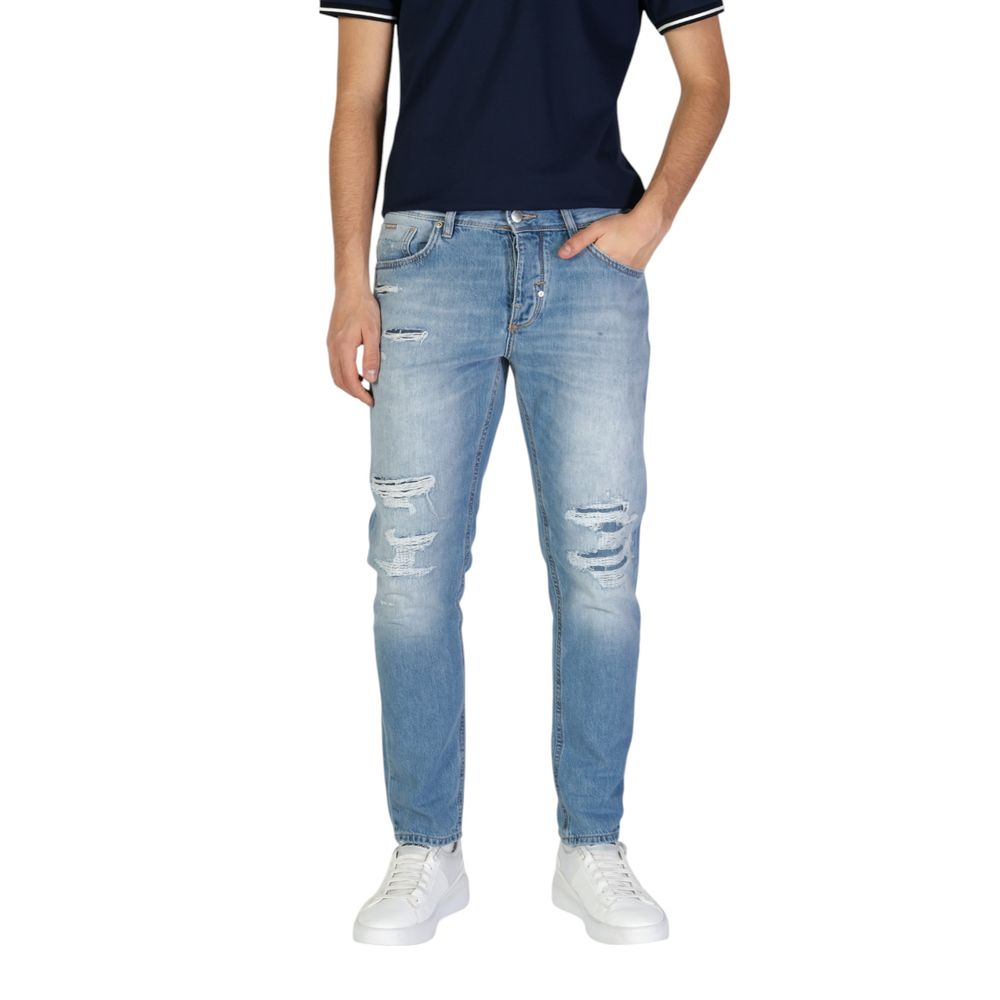 Antony Morato Blue Cotton Jeans & Pant