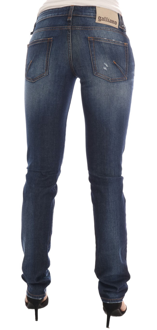 John Galliano Stylish Skinny Low Rise τζιν τζιν