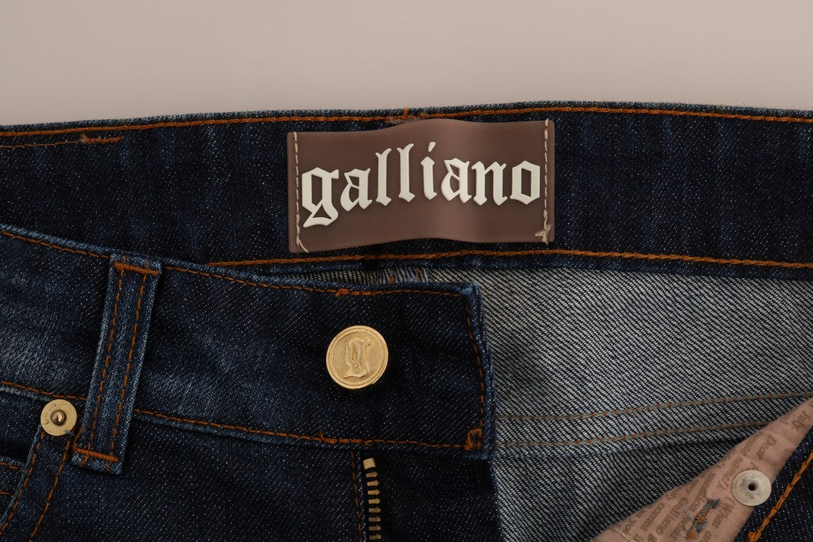 John Galliano Stylish Skinny Low Rise τζιν τζιν