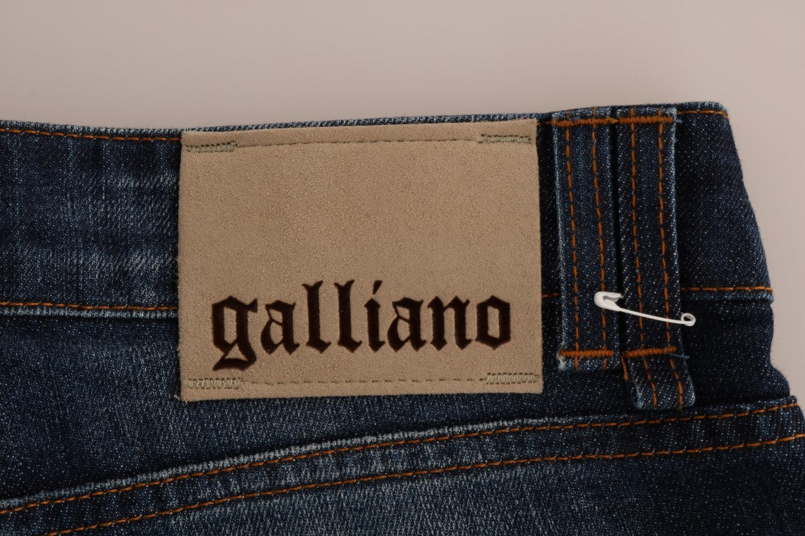 John Galliano Stylish Skinny Low Rise τζιν τζιν