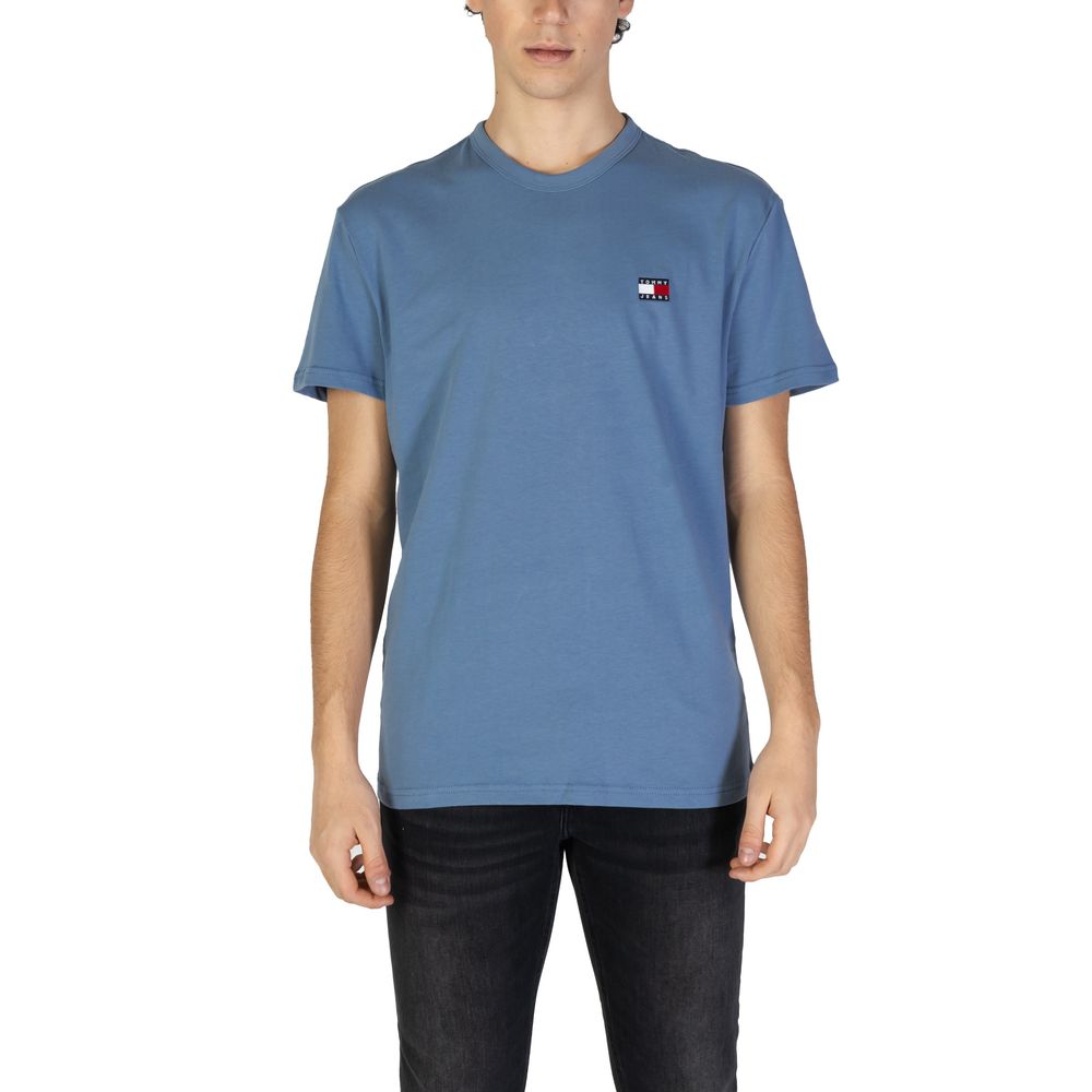 Tommy Hilfiger Jeans Μπλουζάκι Light Blue Cotton Rigenerato