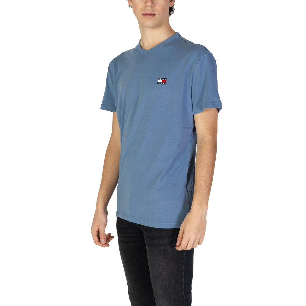 Tommy Hilfiger Jeans Μπλουζάκι Light Blue Cotton Rigenerato