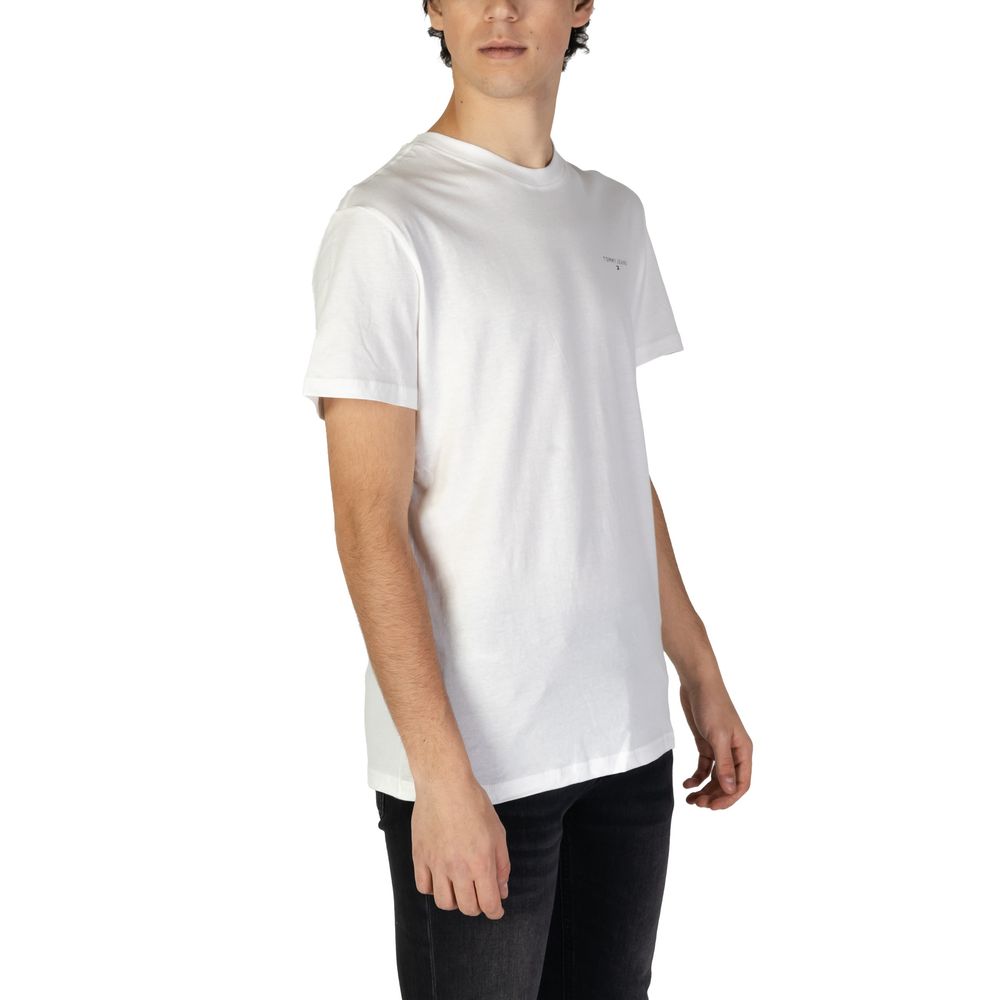 Tommy Hilfiger Jeans Κρέμ Βαμβακερό Rigenerato T-Shirt