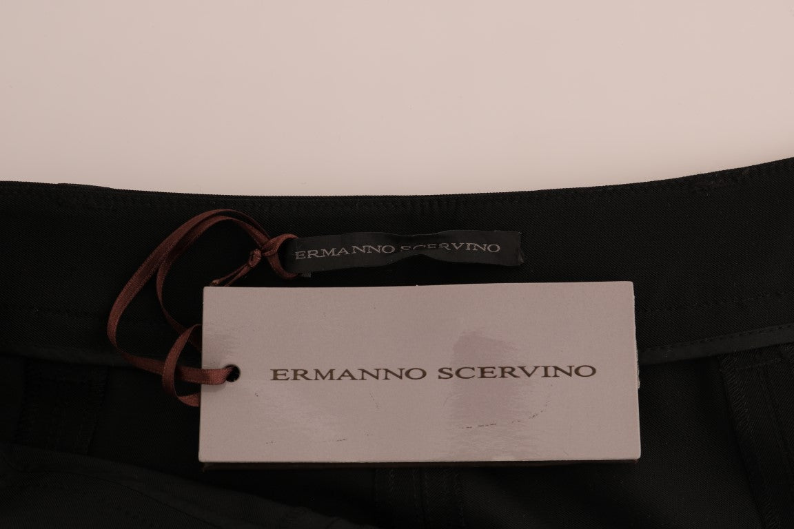 Κομψό μαύρο κολάν Ermanno Scervino