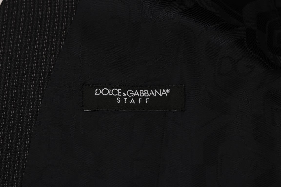 Κομψό γιλέκο από μαλλί με ρίγες Dolce &amp; Gabbana