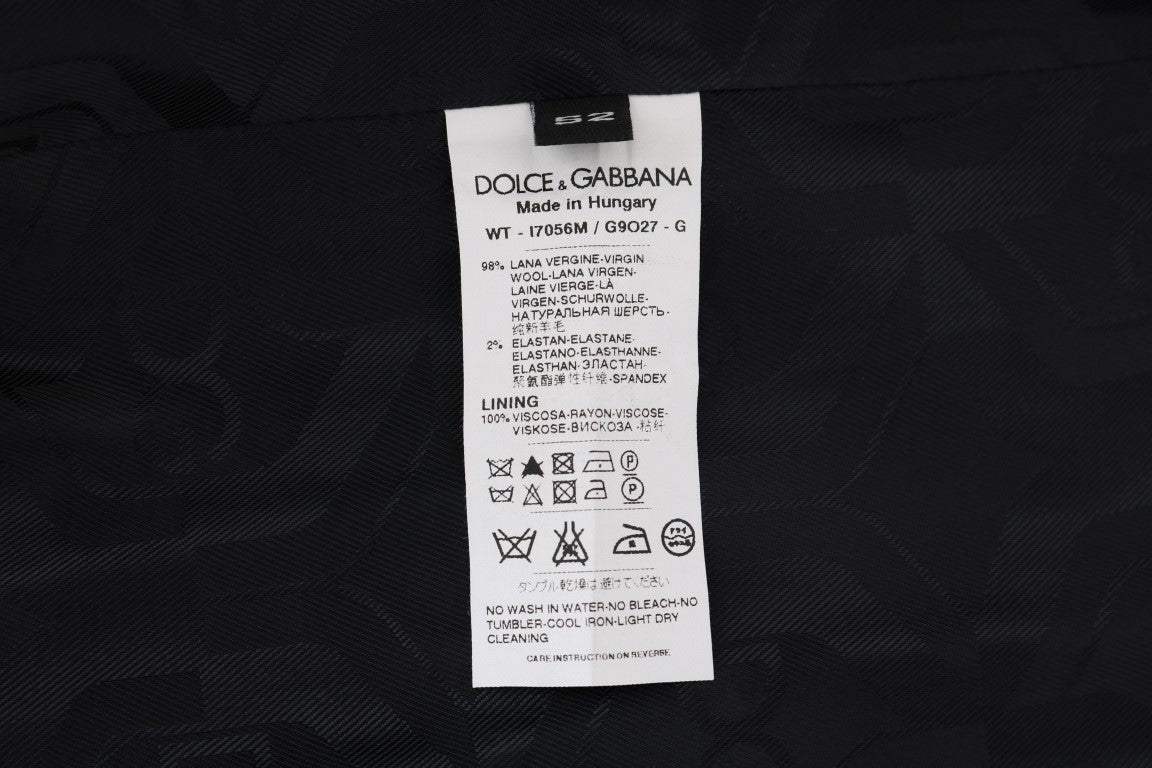 Κομψό γιλέκο από μαλλί με ρίγες Dolce &amp; Gabbana