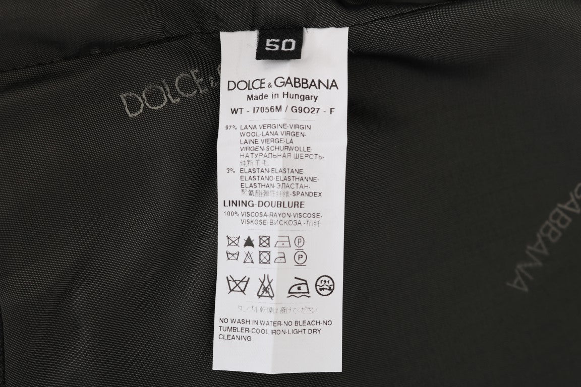 Dolce &amp; Gabbana Κομψό γκρι μονό στήθος γιλέκο