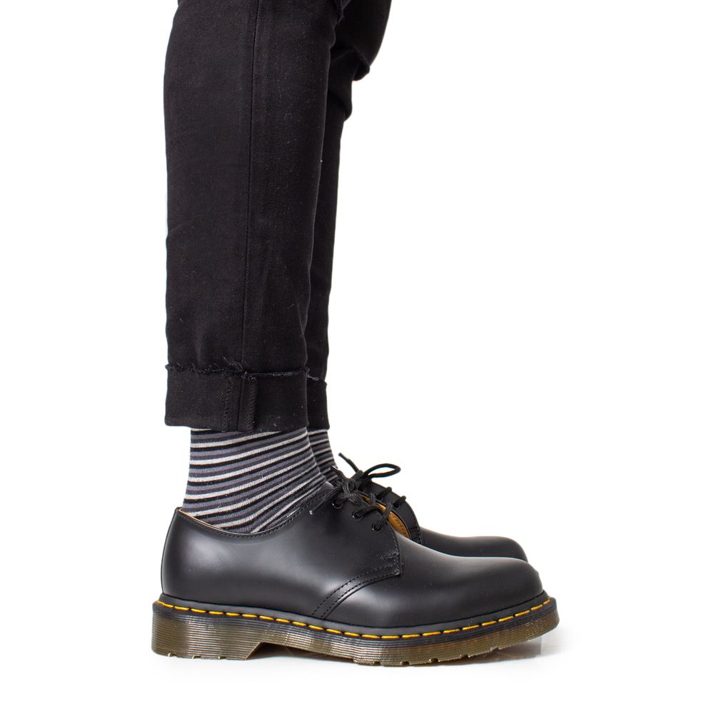 Dr. Martens Μαύρα Δερμάτινα Casual