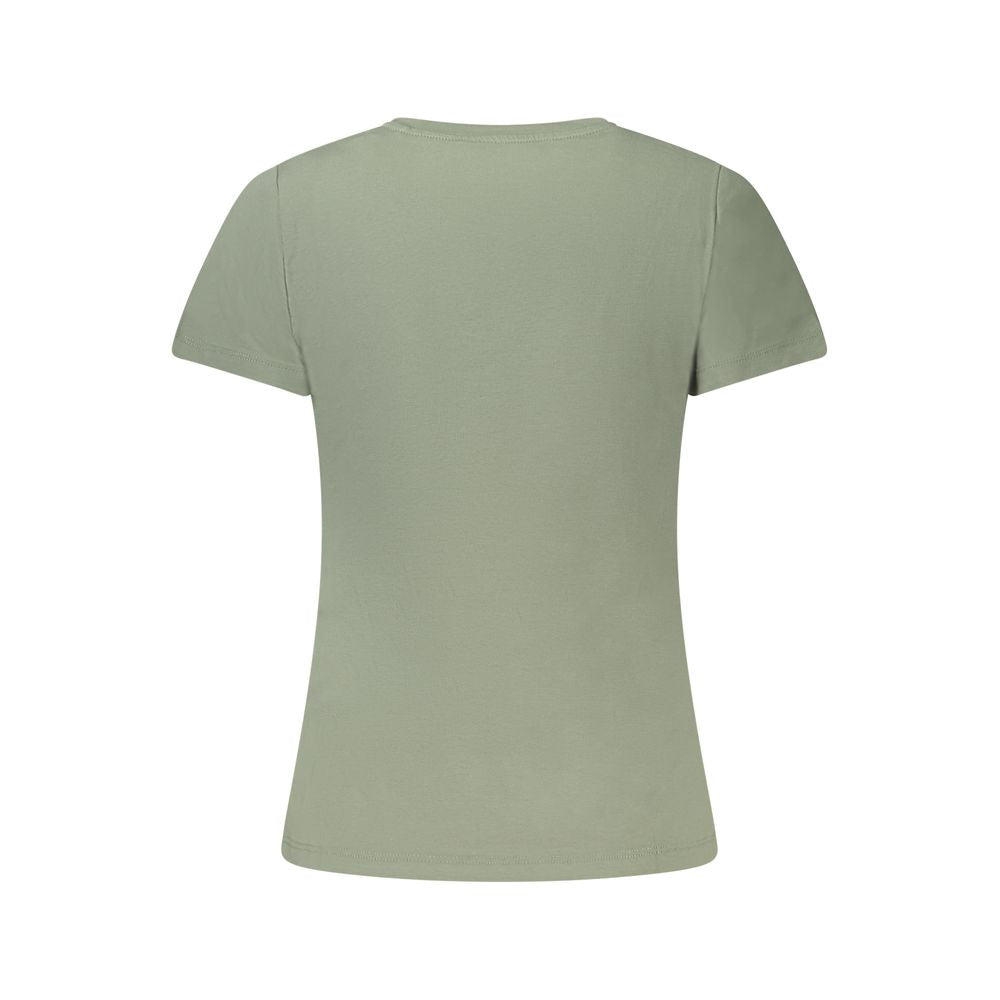 Pepe Jeans Green Cotton Women T-Shirt