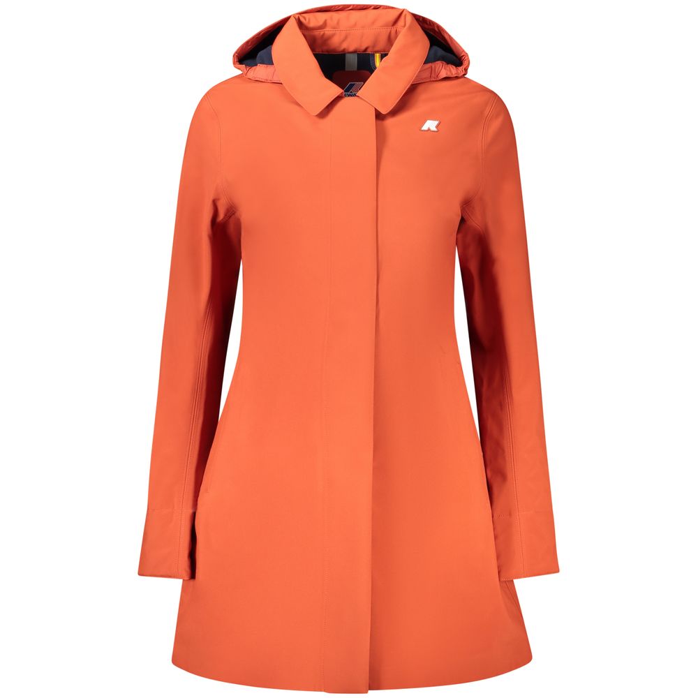 K-WAY Red Polyester Women Coat