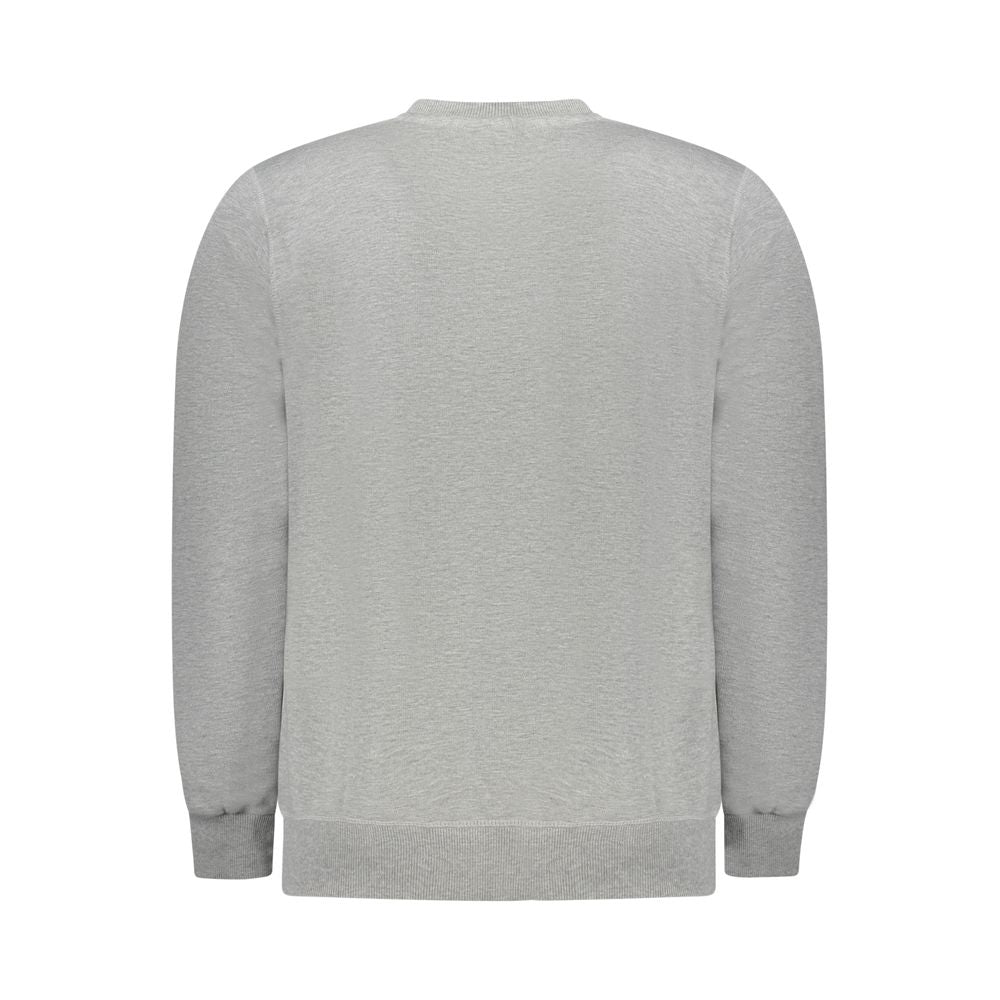 North Sails Gray Cotton Men Sweater