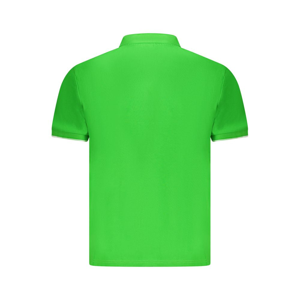 North Sails Green Cotton Men Polo Shirt