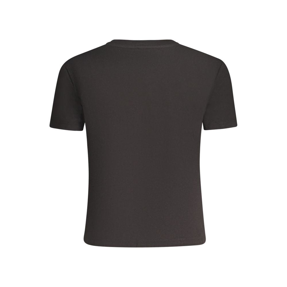 Calvin Klein Black Cotton Women T-Shirt