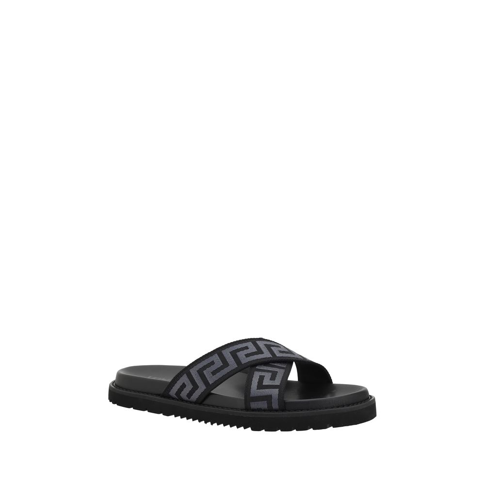 Versace Greca pattern Sandals