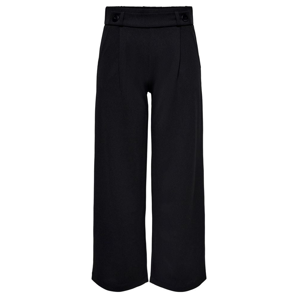 Jacqueline De Yong Black Polyester Jeans & Pant