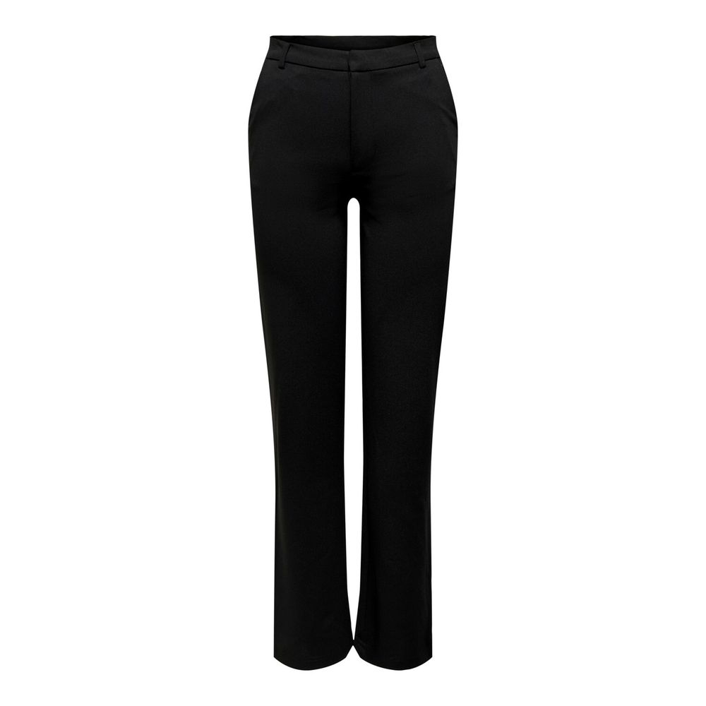 Jacqueline De Yong Black Elastane Jeans & Pant