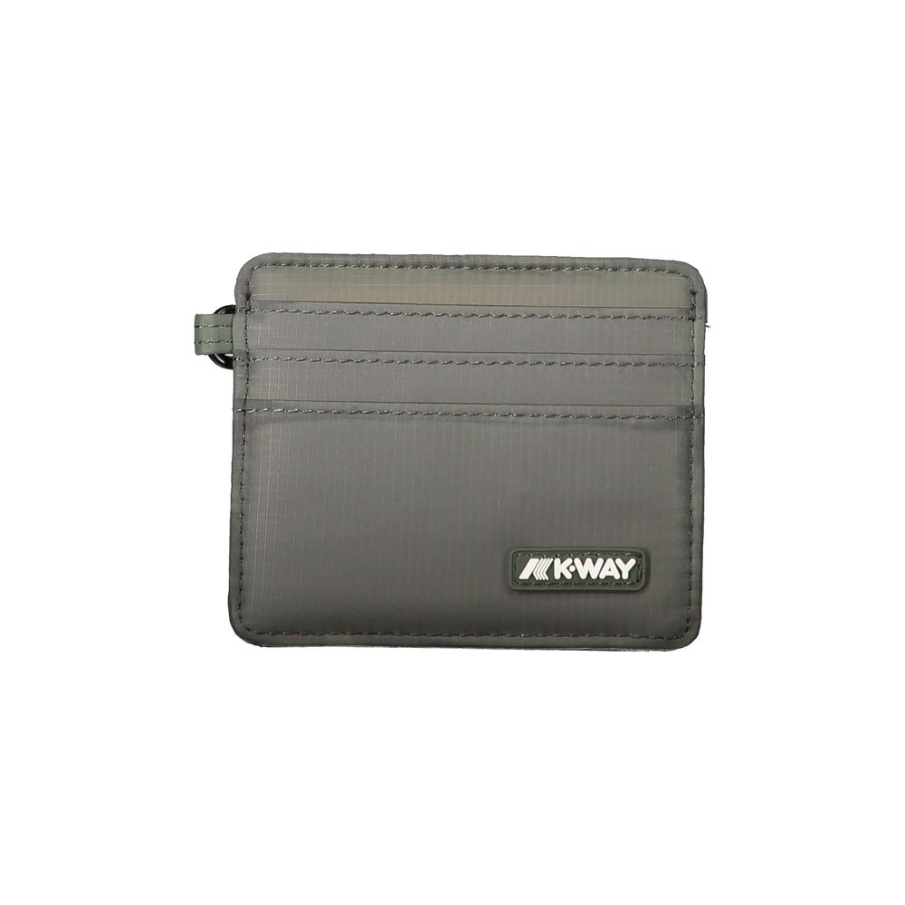 K-WAY Green Polyamide Men Wallet