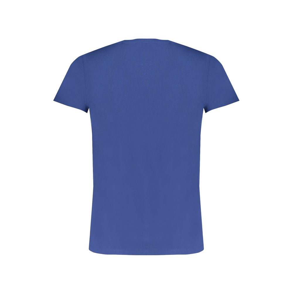 Trussardi Μπλε Βαμβακερό T-Shirt