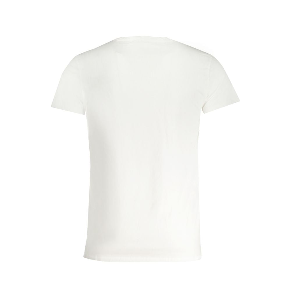 Trussardi Λευκό Βαμβακερό T-Shirt