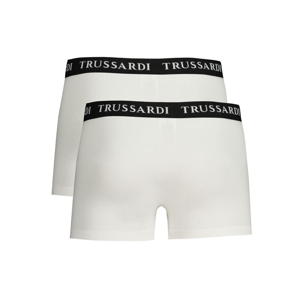 Trussardi Λευκά Βαμβακερά Εσώρουχα