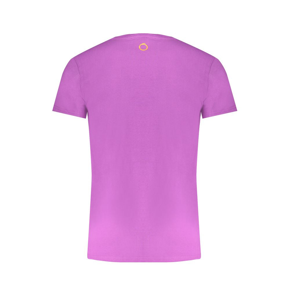 Trussardi Μωβ Βαμβακερό T-Shirt