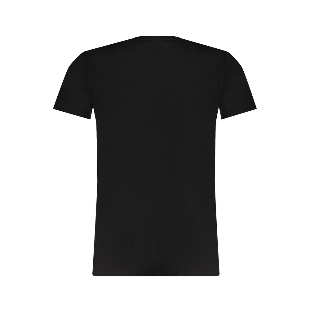 Trussardi Μαύρο Βαμβακερό T-Shirt