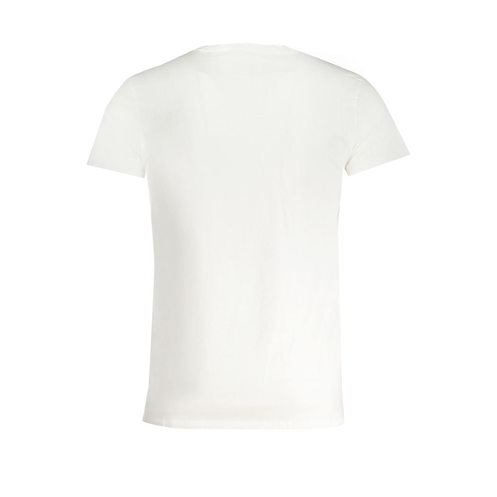 Trussardi Λευκό Βαμβακερό T-Shirt