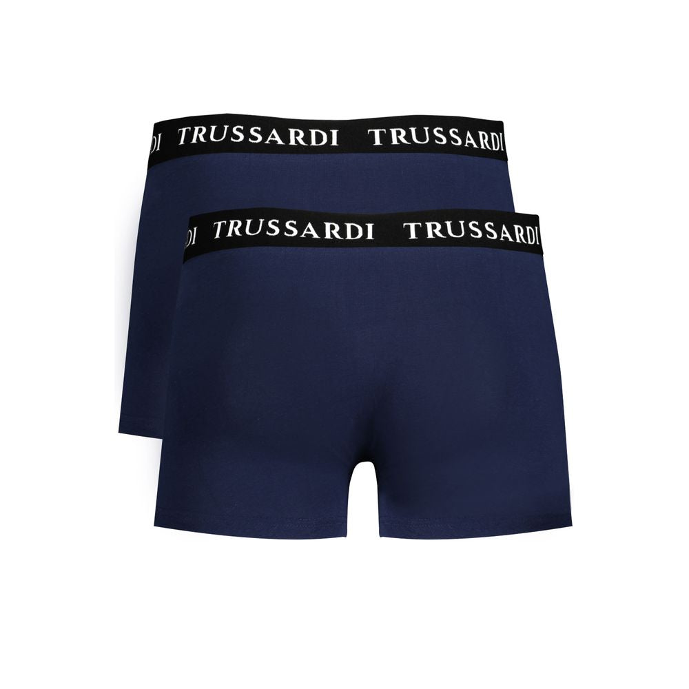 Trussardi Μπλε Βαμβακερό Εσώρουχο