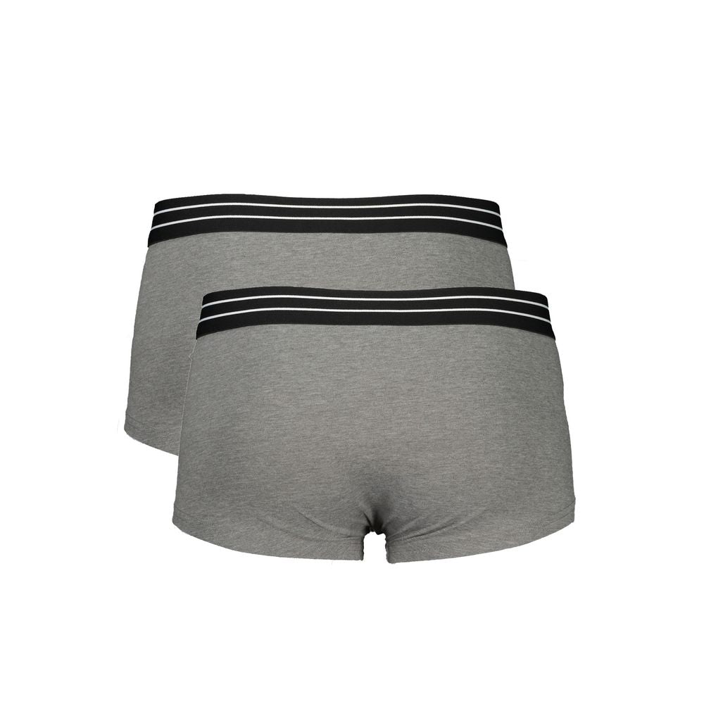 Cavalli Class Gray Cotton Men Boxer