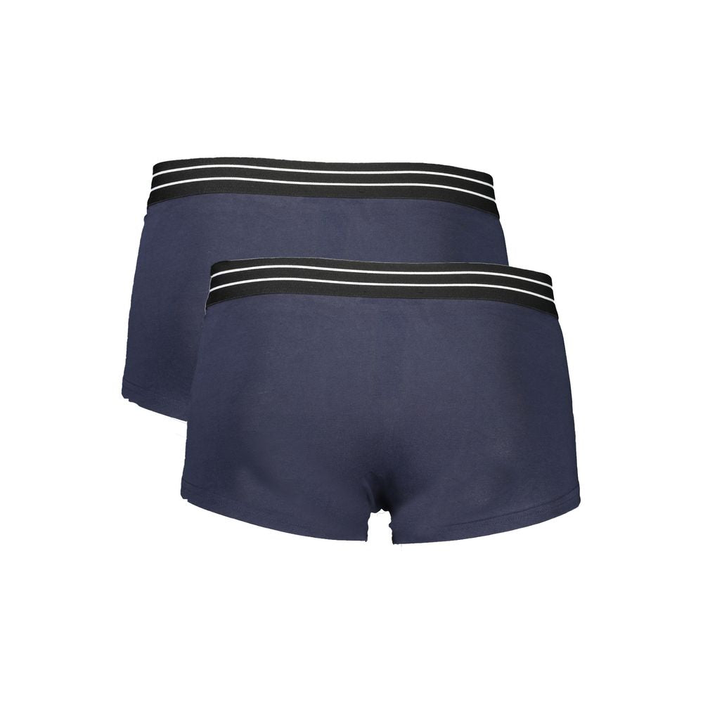 Cavalli Class Blue Cotton Men Boxer