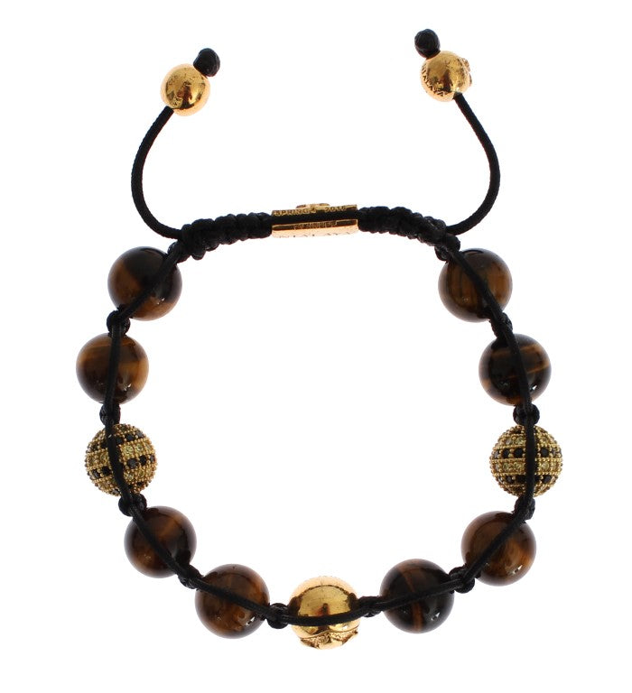 Βραχιόλι Nialaya Chic Πολύχρωμο CZ &amp; Tigers Eye