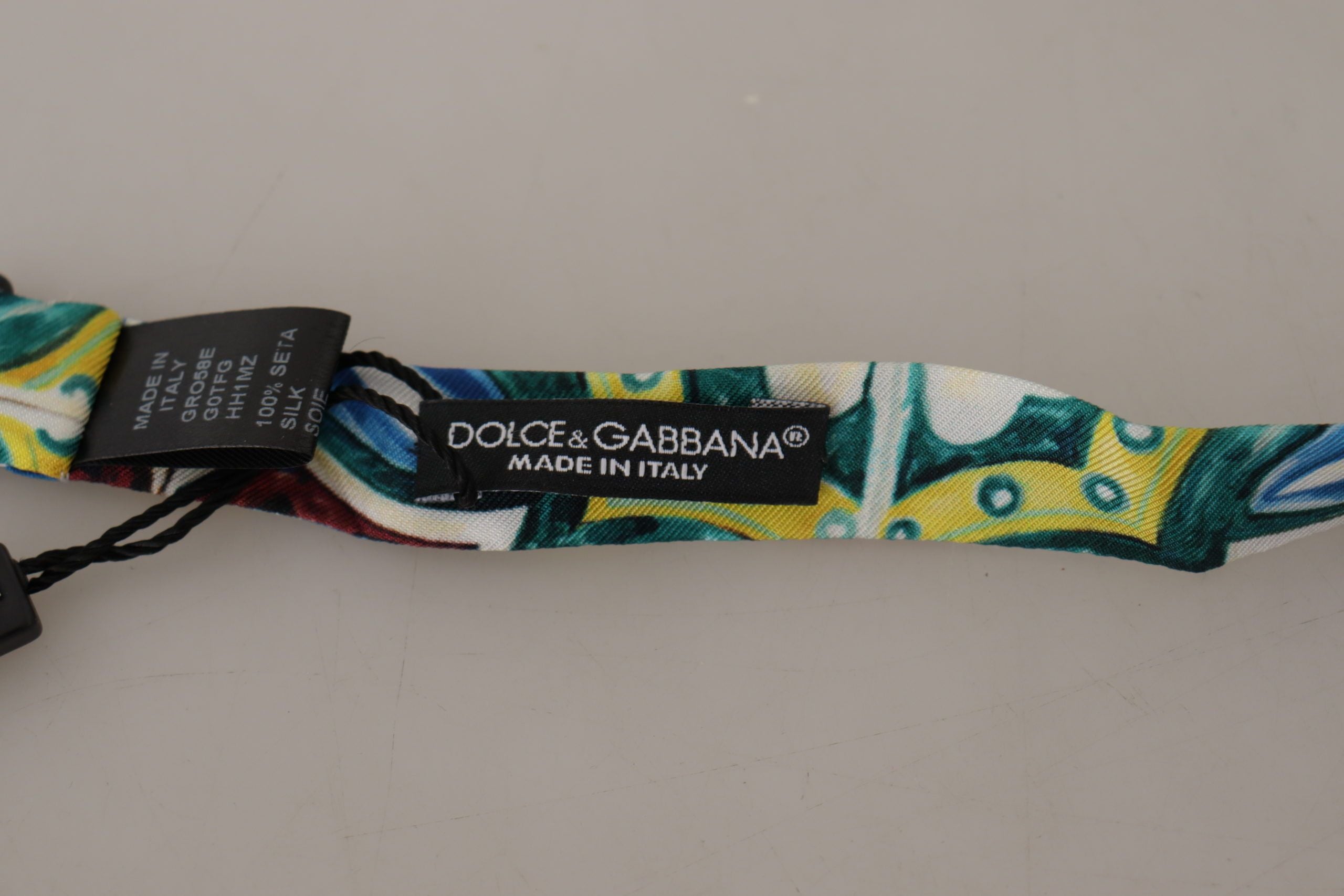 Παπιγιόν Dolce &amp; Gabbana Elegant Silk Majolica print