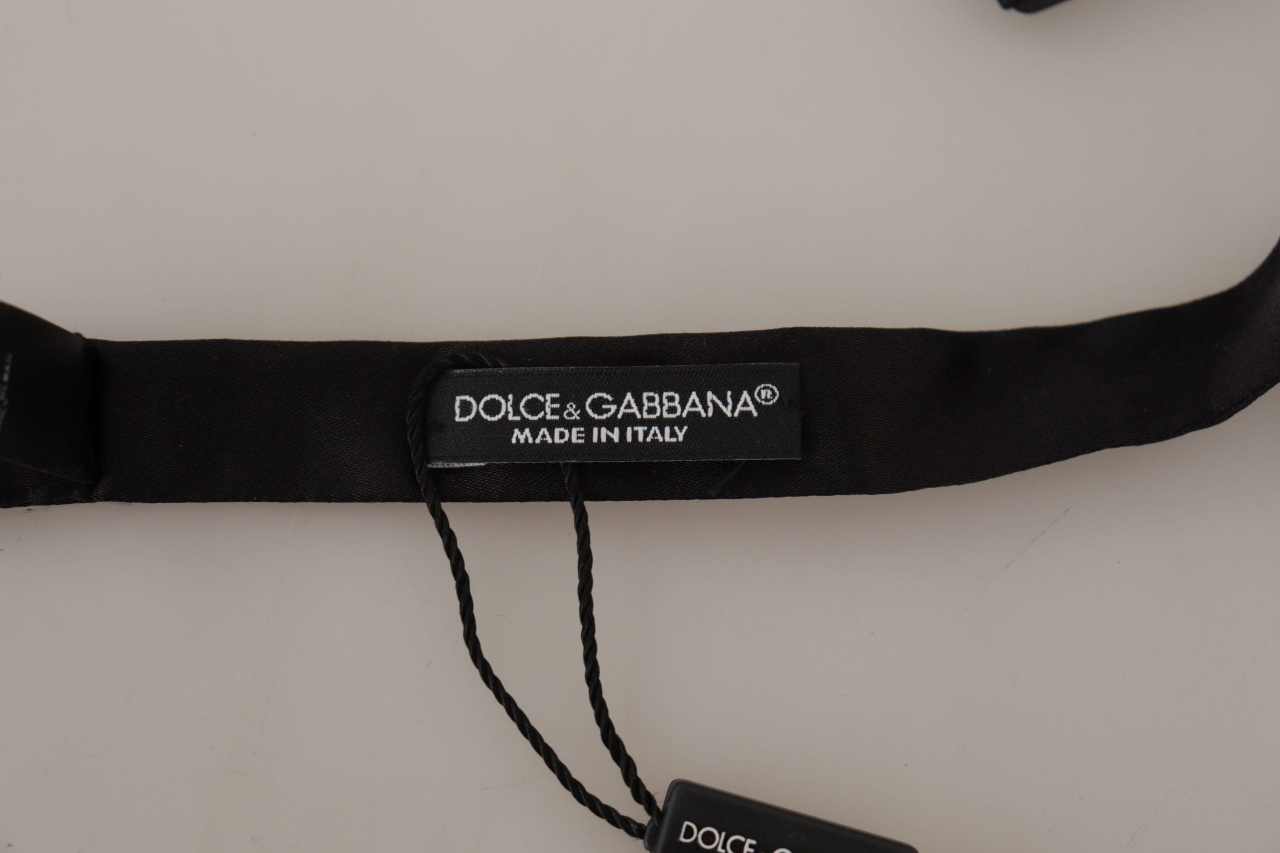 Κομψό πολύχρωμο μεταξωτό παπιγιόν Dolce &amp; Gabbana