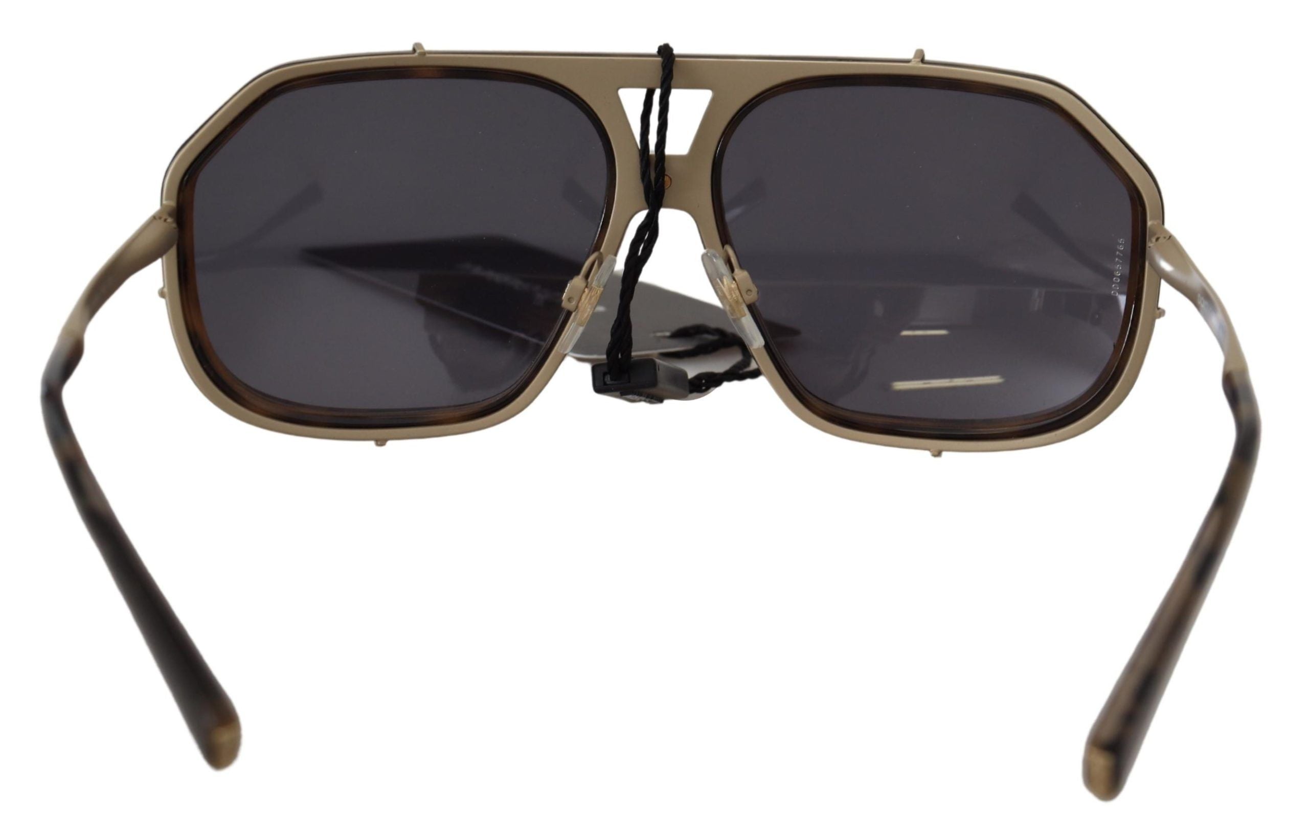 Dolce &amp; Gabbana Chic Aviator Mirrored καφέ γυαλιά ηλίου