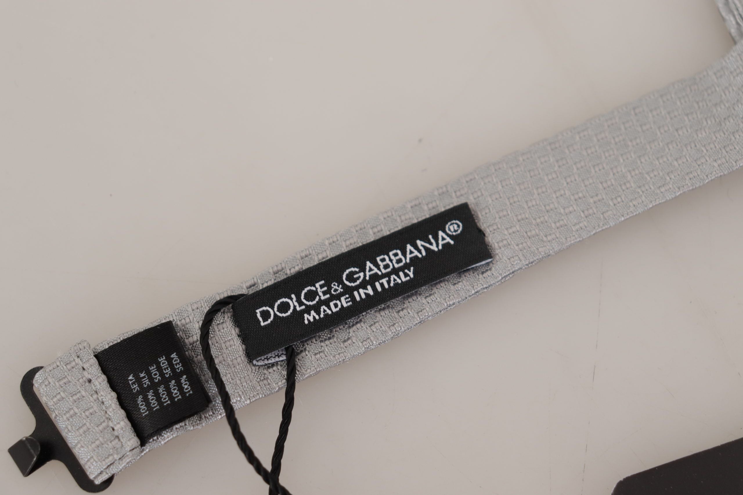 Παπιγιόν Dolce &amp; Gabbana Chic Grey Silk