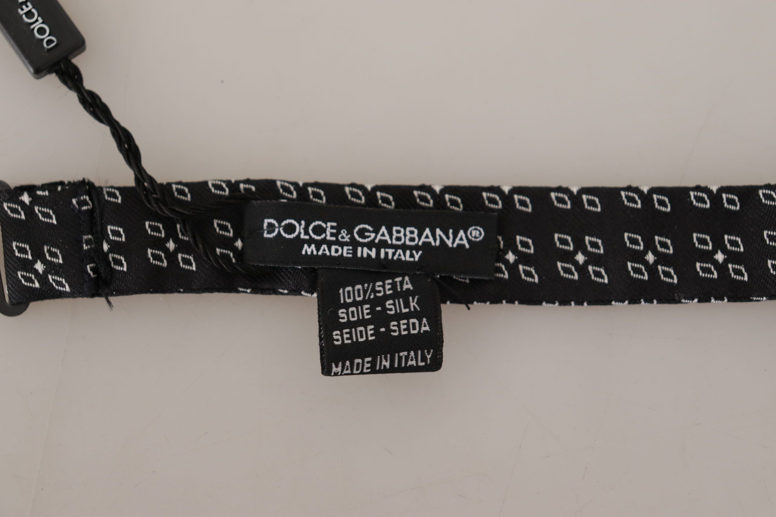 Dolce &amp; Gabbana Κομψό πουά μεταξωτό παπιγιόν