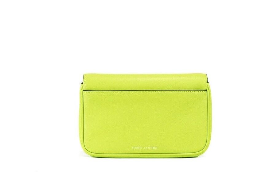 Marc Jacobs The J Marc Green Glow Smooth Leather Shoulder Crossbody τσάντα