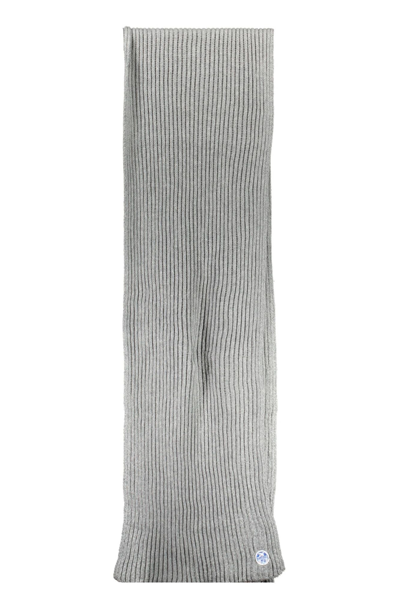 Κασκόλ <tc>North Sails</tc> Elegant Grey Textured - Luxurious Blend