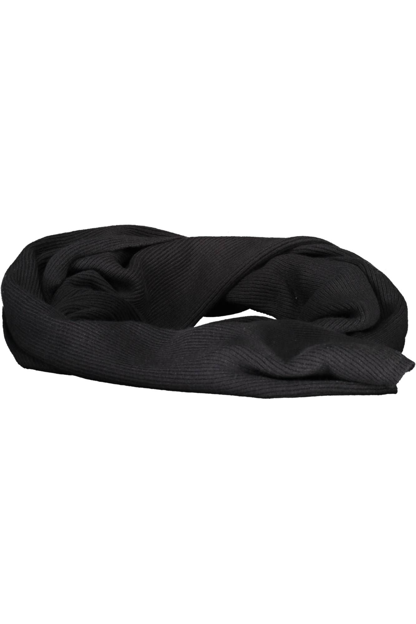 North Sails Sleek Black Scarf for Timeless Elegance