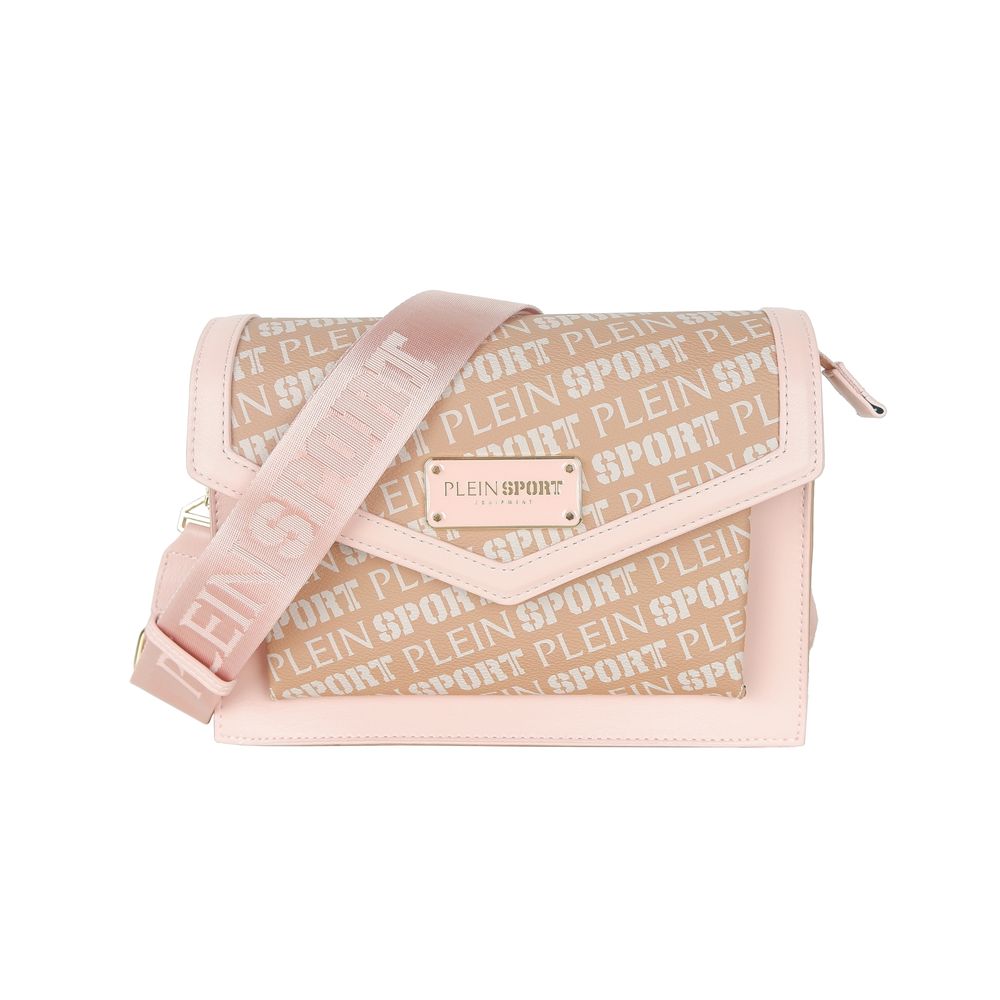 Τσάντα <tc>Plein Sport</tc> Παστέλ Ροζ Πολυαμίδιο Crossbody